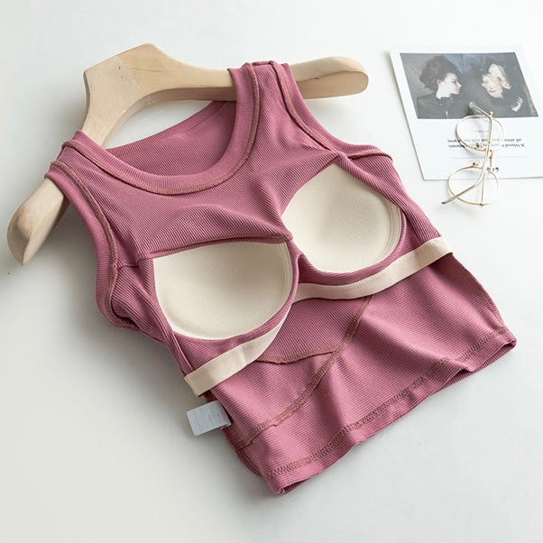 Venetia Built-In Bra Racer Back Top